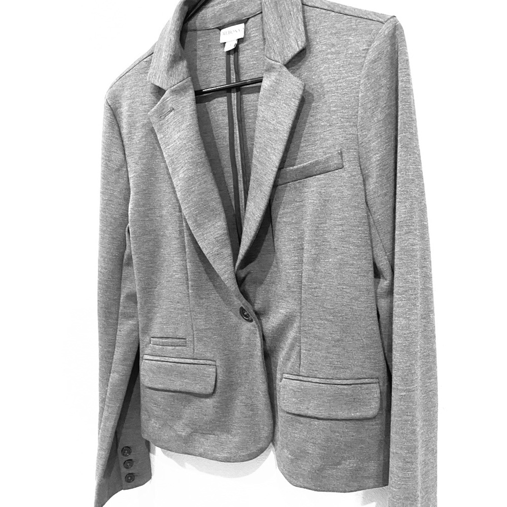 Grey work business suit top